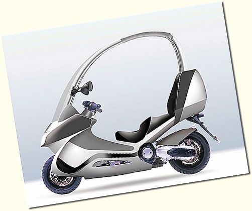 scooter coperto