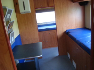 Interno ambulatorio mobile